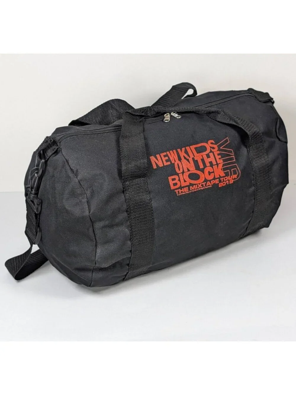 New Kids On The Block Bag Black Tote Duffle Bag 2019 Mixtape Tour Duffel Canvas